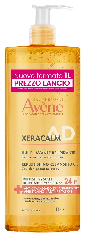EAU THERMALE AVENE XERACALM AD OLIO DETERGENTE LIPORESTITUTIVO 1 LITRO PREZZO LANCIO - Gruppofarmastore.it