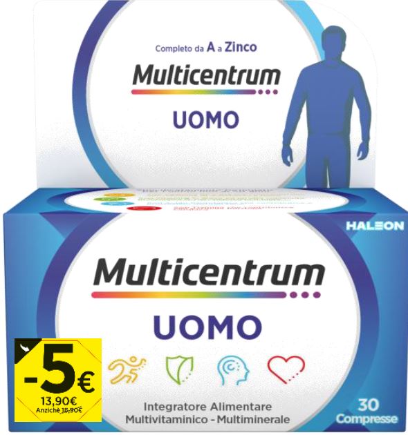 MULTICENTRUM U 30 COMPRESSE PROMO 2026 - Gruppofarmastore.it