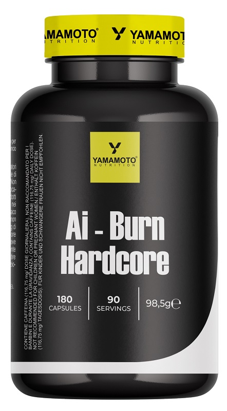 YAMAMOTO NUTRITION AI BURN HARDCORE 180 CAPSULE - Gruppofarmastore.it
