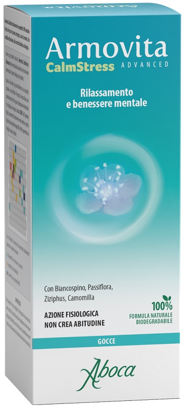 ARMOVITA CALMSTRESS ADVANCED GOCCE 65 ML SENZA GLUTINE SENZA LATTOSIO - Gruppofarmastore.it