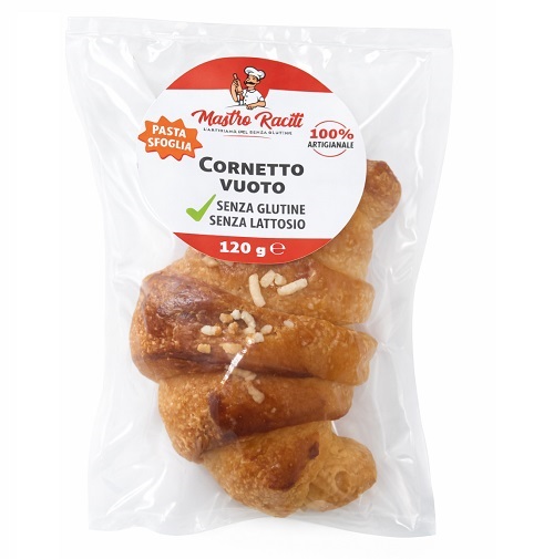 MASTRO RACITI CORNETTO VUOTO 120 G SENZA GLUTINE SENZA LATTOSIO - Gruppofarmastore.it