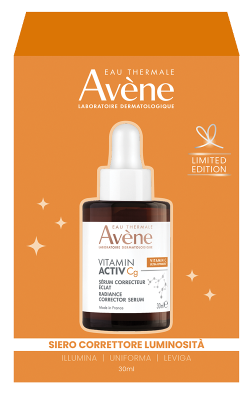EAU THERMALE AVENE VITAMIN ACTIV CG SIERO CORRETTORE LUMINOSITA' 30 ML LIMITED EDITION - Gruppofarmastore.it