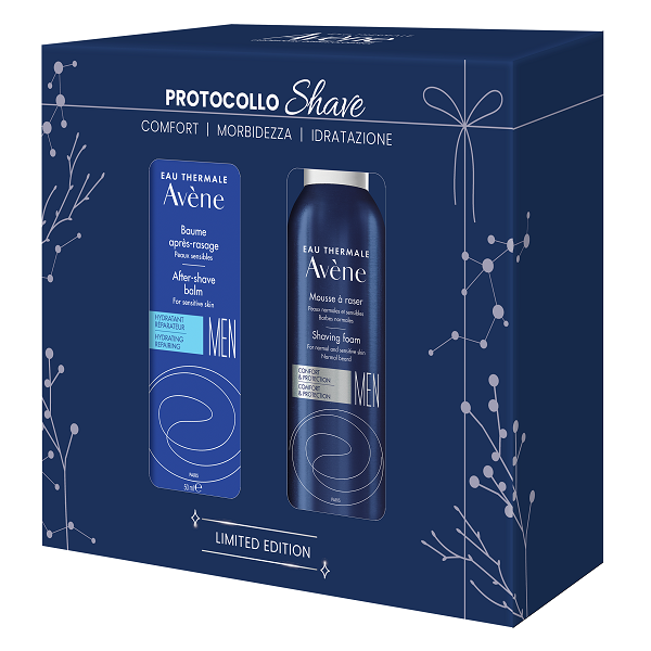 EAU THERMALE AVENE HOMME COFANETTO NATALE 2026 SHAVE AFTER-SHAVE BALM 50 ML + SHAVING FOAM - Gruppofarmastore.it